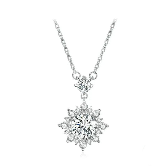 Collar en Plata de Ley 925 con Moissanita · Destello Infinito DarAlma - El Arte de Emocionar