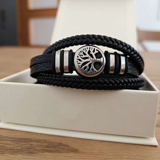 Pulsera Alma de la Tierra de Acero Inoxidable - Edición "Constructor de Vida" - DarAlma - Regalos Personalizados