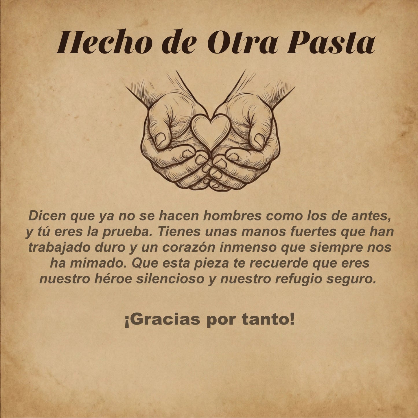 Pulsera Alma de la Tierra de Acero Inoxidable - Edición "Hecho de Otra Pasta" - DarAlma - Regalos Personalizados