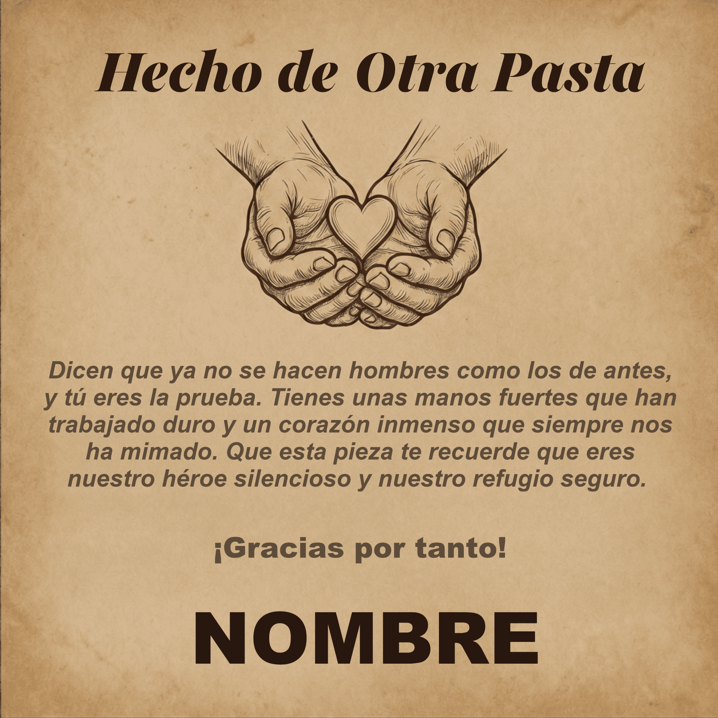 Pulsera Fuerza y Honor de Acero Inoxidable - Edición "Hecho de Otra Pasta" - DarAlma - Regalos Personalizados