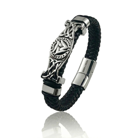 Pulsera Fuerza y Honor de Acero Inoxidable (Familiares) con la tarjeta Definición Papá - DarAlma - Regalos Personalizados