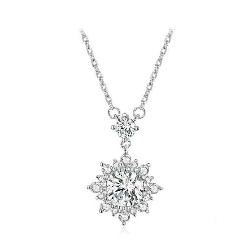 Collar en Plata de Ley 925 con Moissanita · Destello Infinito DarAlma - El Arte de Emocionar