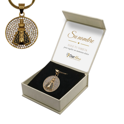 Llavero Acero Inoxidable 316L  · Nuestra Señora de Aparecida