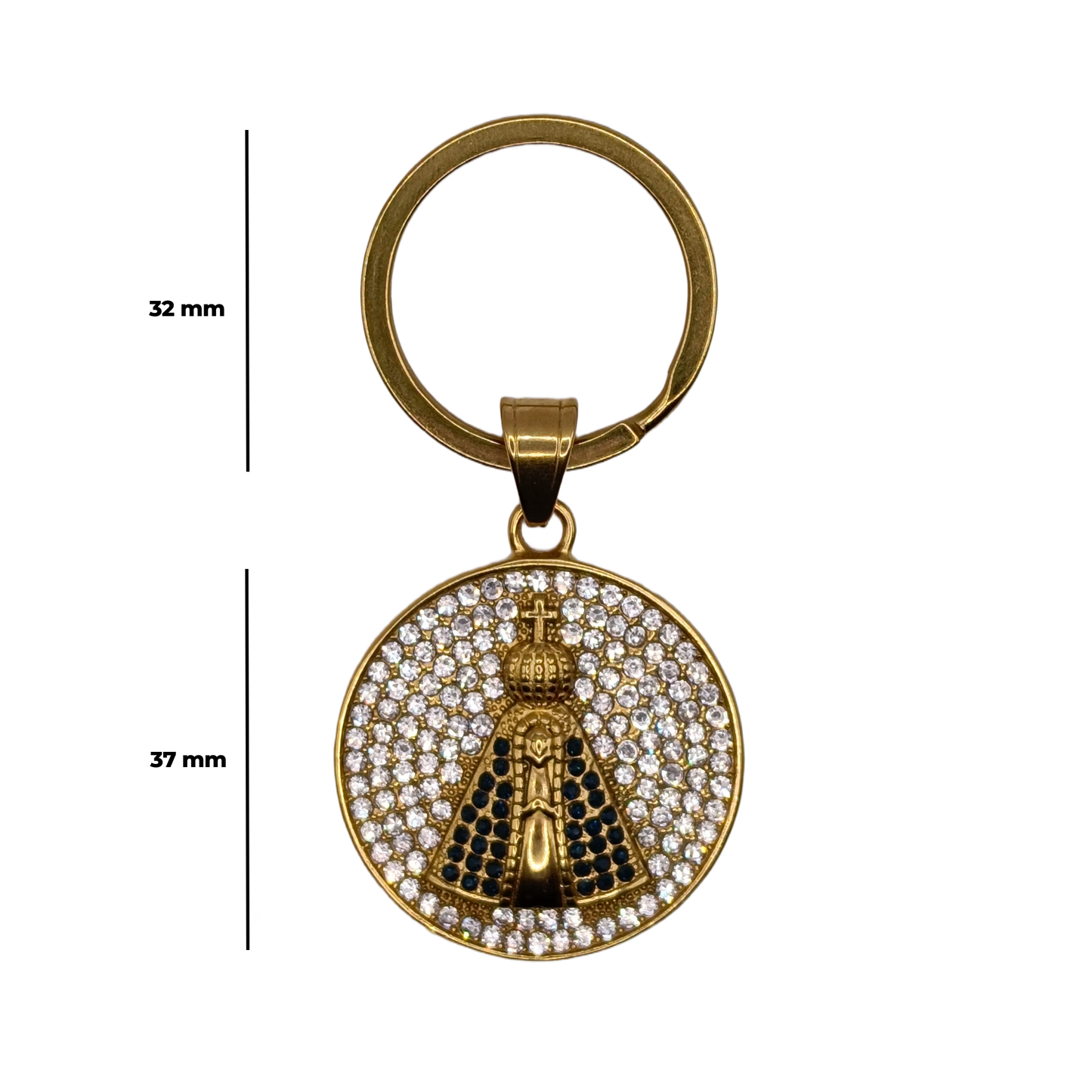 Llavero Nuestra Señora de Aparecida. Ed. "Para mi"