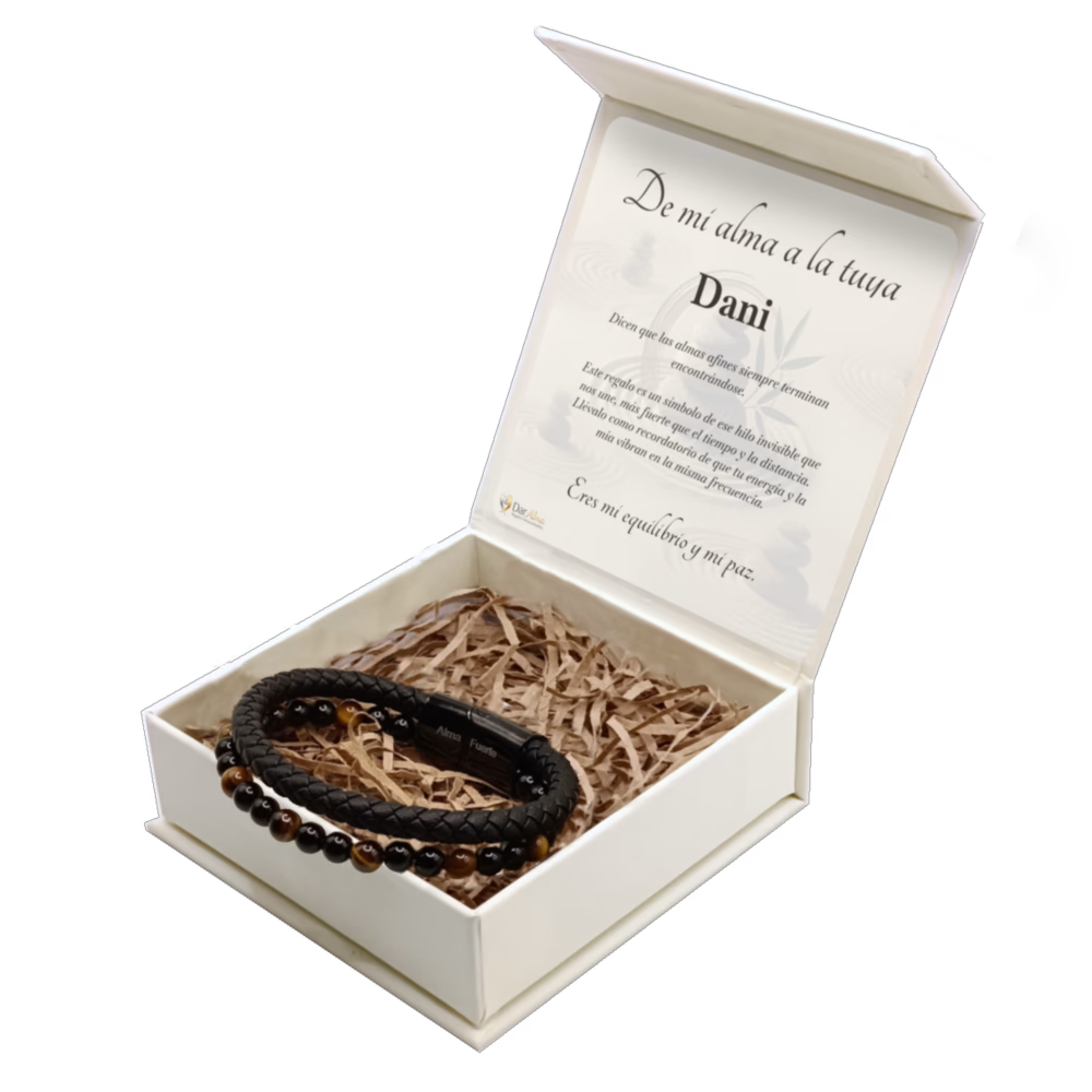 Pulsera Ojo de Tigre. Ed. "Equilibrio" DarAlma - El Arte de Emocionar