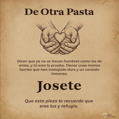 Pulsera Luz de Vida de Acero. Ed. "Hecho de Otra Pasta"