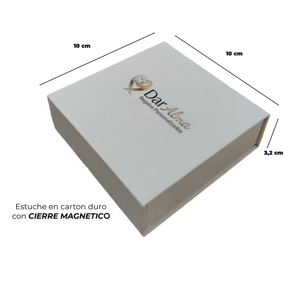 Colgante San Benito en Inox. Ed. "Siempre a tu Lado" + Tarjeta con Oración