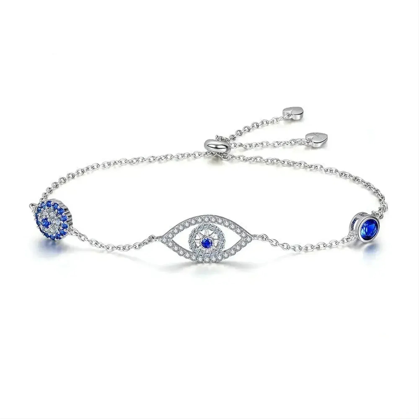 Pulsera Guardiana en plata de ley 925 con circonita - DarAlma