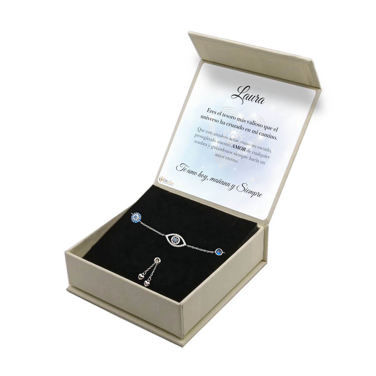 Pulsera Guardiana en Plata. Ed. "Escudo de Amor"