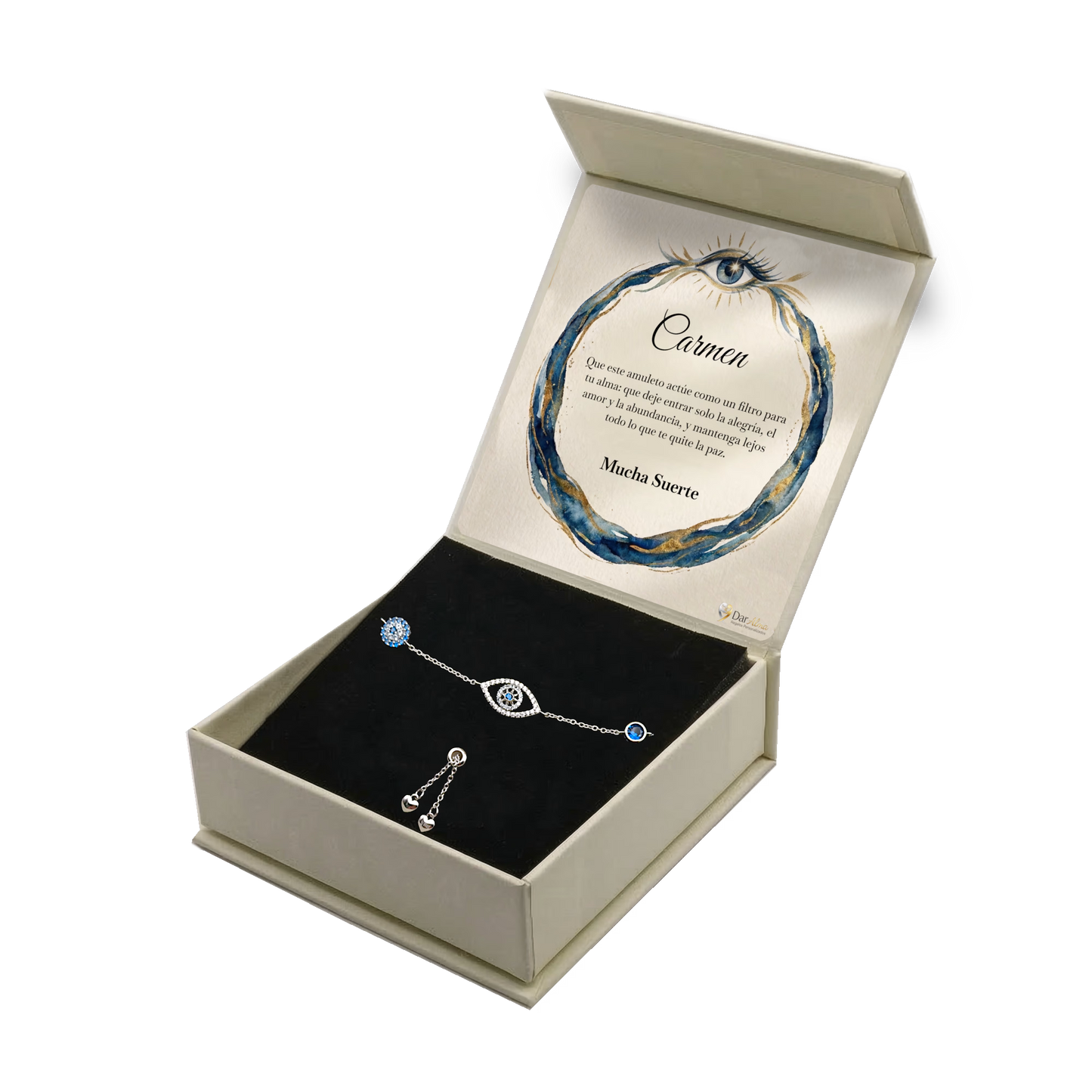 Pulsera Guardiana en Plata. Ed. "Ojo Guardian"