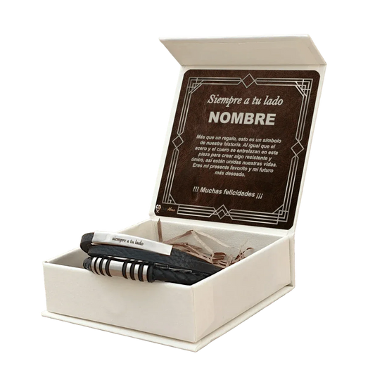 Pulsera Vínculo Eterno de Acero. Ed. "Vínculo de Acero"