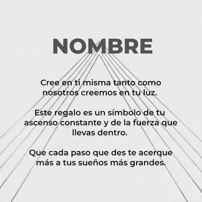 Collar Cascada de Sueños en Plata de Ley con Moissanitas. Edición "Cree en Ti" - DarAlma - Regalos Personalizados