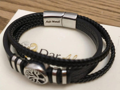 Pulsera Alma de la Tierra de Acero. Ed. "Constructor de Vida"
