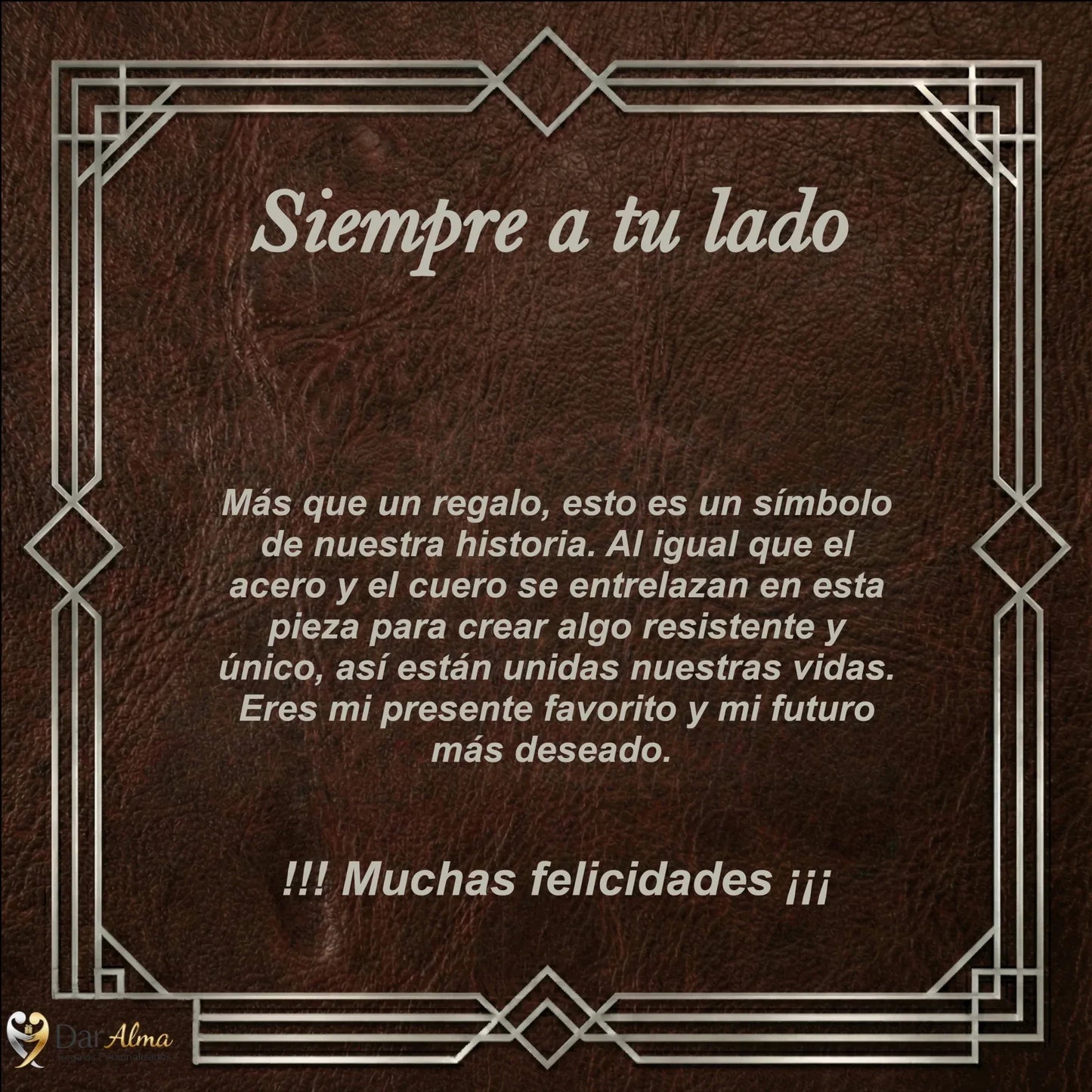 Pulsera Vínculo Eterno de Acero. Ed. "Vínculo de Acero"