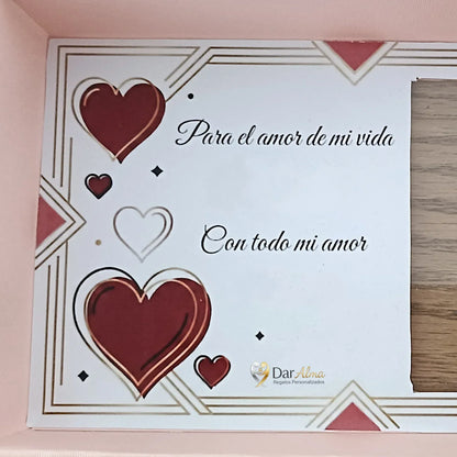 Set Collar Alma Enamorada en Plata con Moissanita + Rosas Eternas